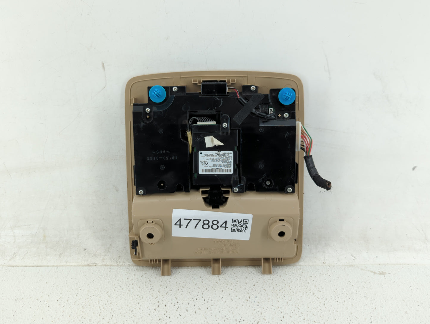 2007 Mercedes-benz E350 Overhead Roof Console Beige - Oemusedautoparts1.com