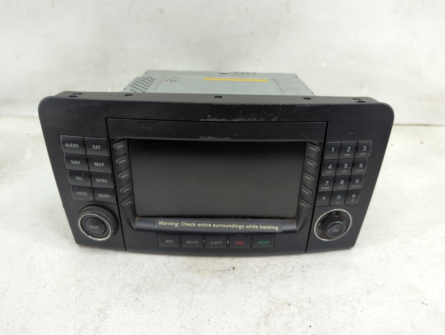 2007 Mercedes-Benz Gl-Class Radio AM FM Cd Player Receiver Replacement P/N:A1648201779 BB0630 Fits Fits 2006 2008 OEM Used A