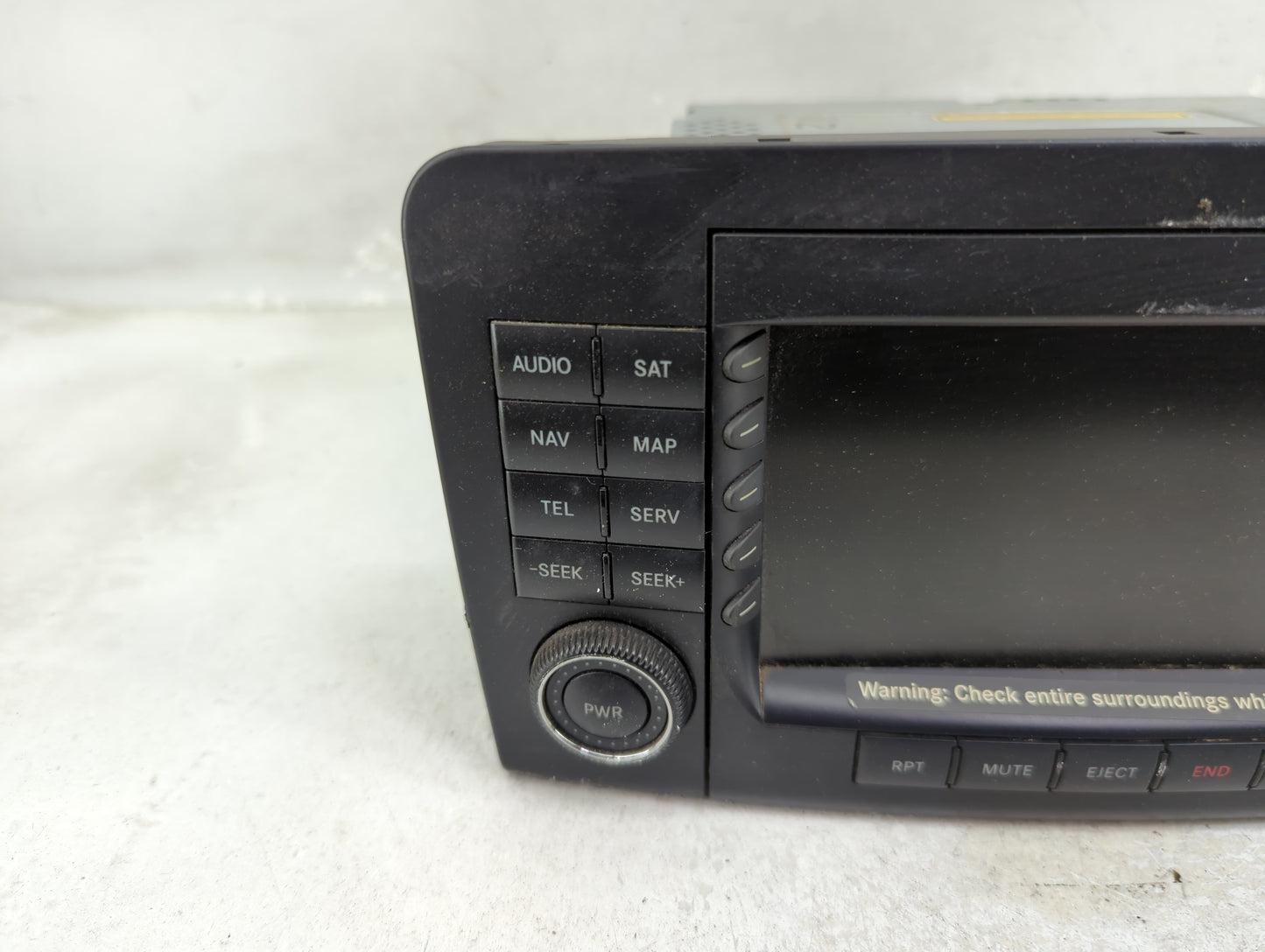 2007 Mercedes-Benz Gl-Class Radio AM FM Cd Player Receiver Replacement P/N:A1648201779 BB0630 Fits Fits 2006 2008 OEM Used A