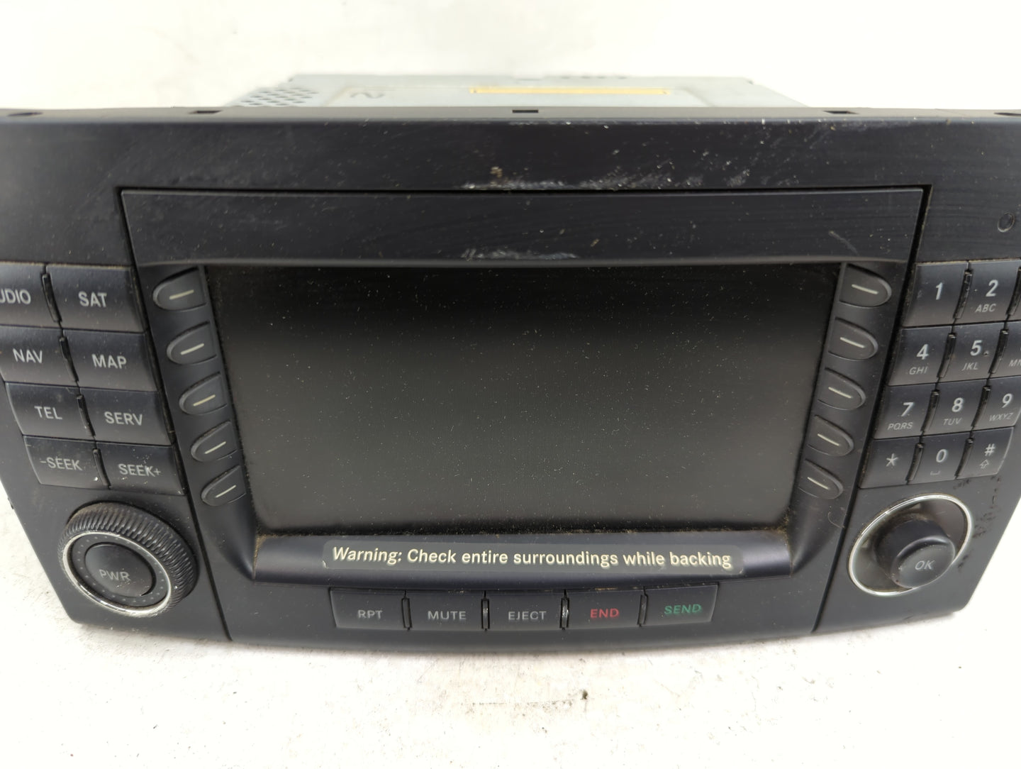 2007 Mercedes-Benz Gl-Class Radio AM FM Cd Player Receiver Replacement P/N:A1648201779 BB0630 Fits Fits 2006 2008 OEM Used A