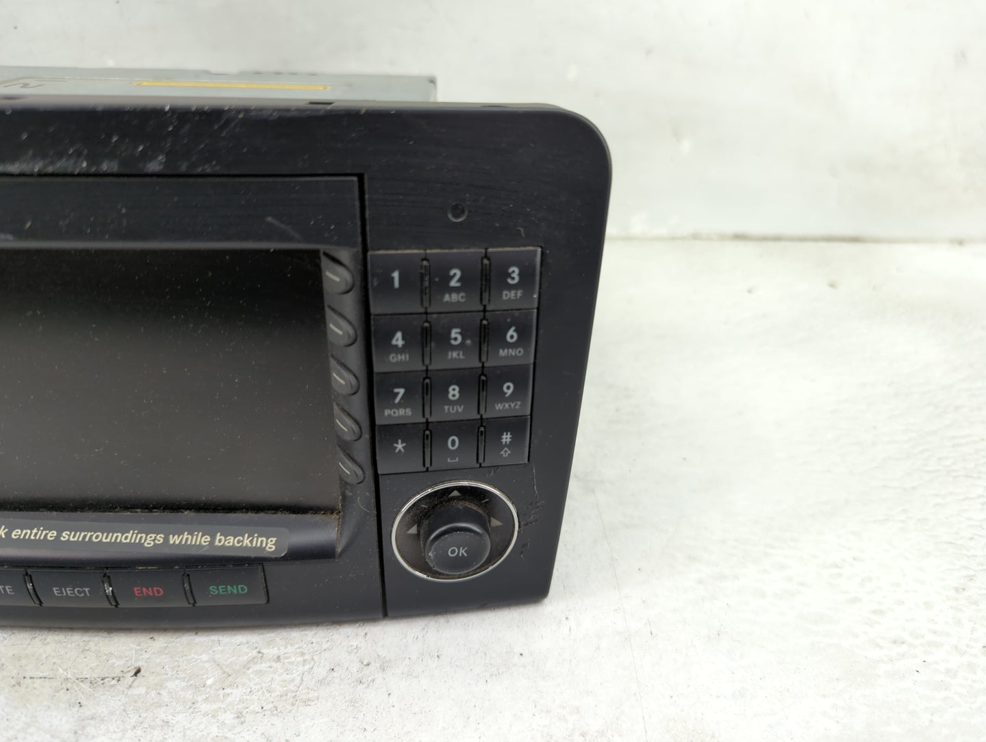 2007 Mercedes-Benz Gl-Class Radio AM FM Cd Player Receiver Replacement P/N:A1648201779 BB0630 Fits Fits 2006 2008 OEM Used A