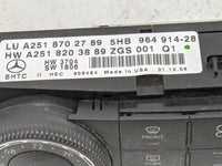 2007-2008 Mercedes-Benz Gl450 Climate Control Module Temperature AC/Heater Replacement P/N:2518203889 Fits Fits 2007 2008 OE