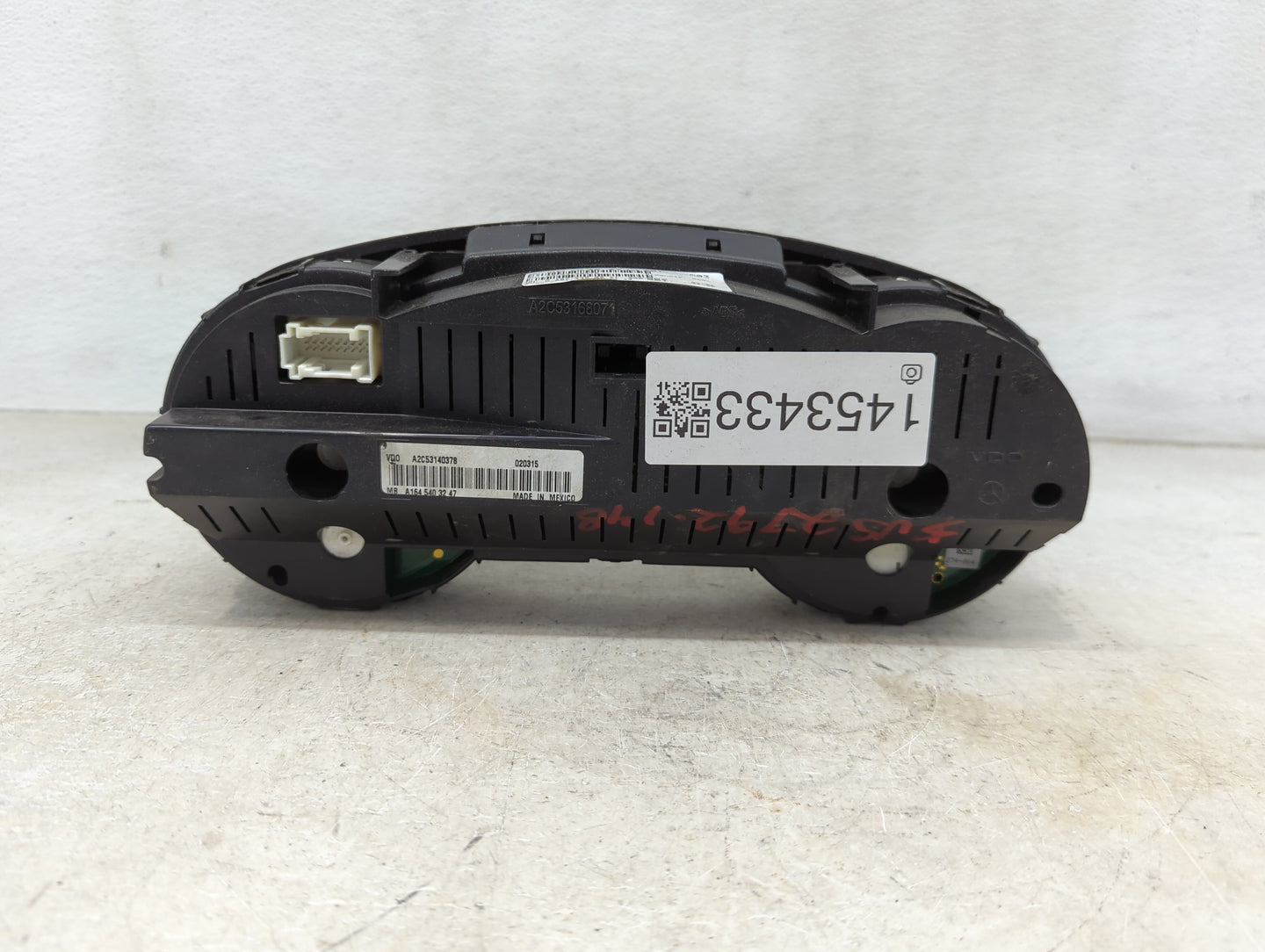 2007 Mercedes-Benz Gl450 Instrument Cluster Speedometer Gauges P/N:A1645403247 A2C53140378, A1645400911 Miles:172K Fits OEM 