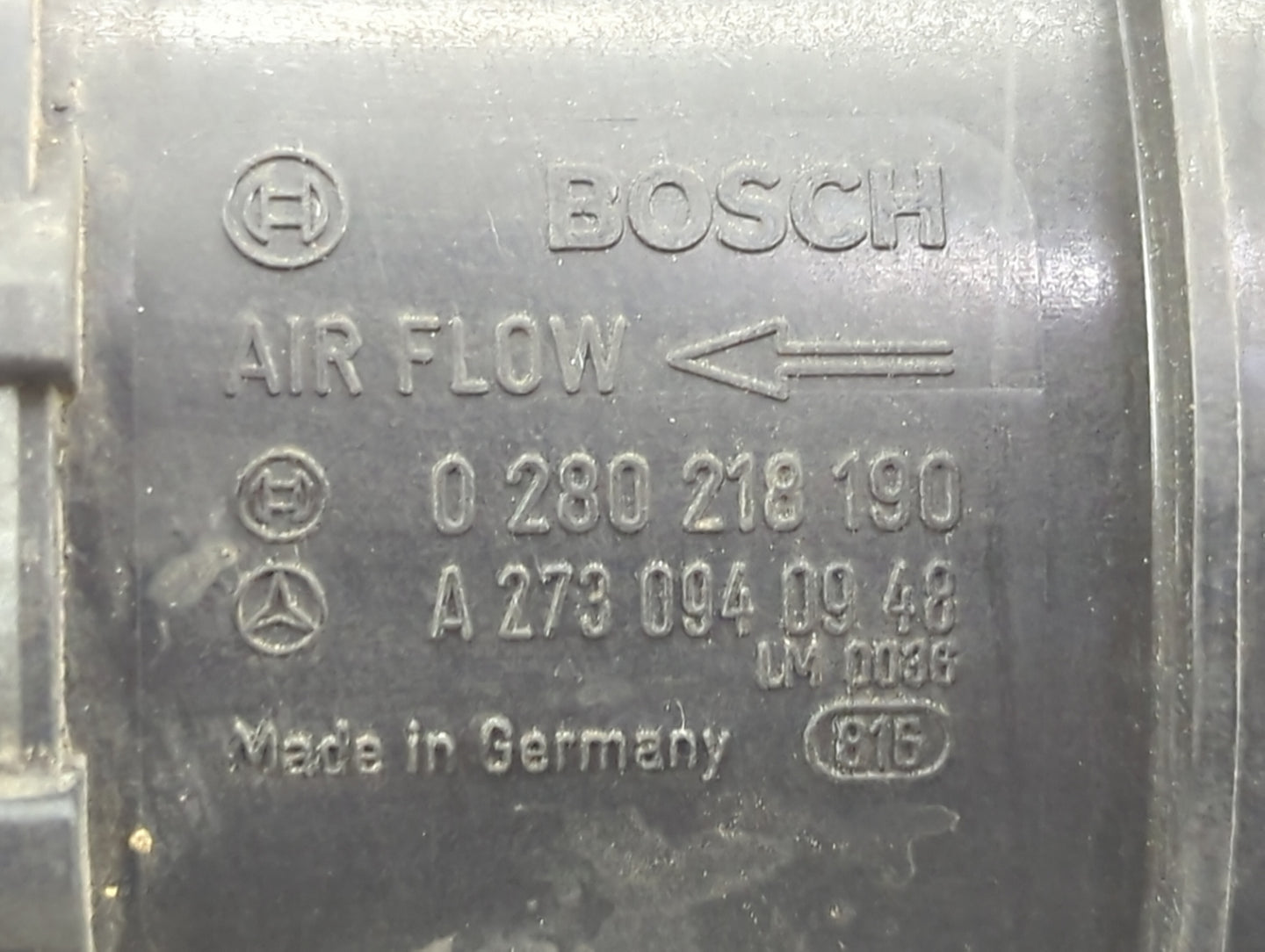 2007-2012 Mercedes-benz Gl450 Mass Air Flow Meter Maf - Oemusedautoparts1.com