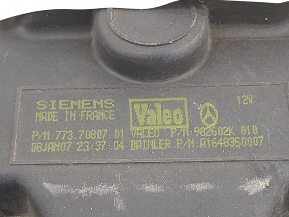 2007-2012 Mercedes-Benz Gl450 Heater AC Blower Motor P/N:773.70807.01 982602K Fits Fits 2006 2007 2008 2009 2010 2011 2012 2