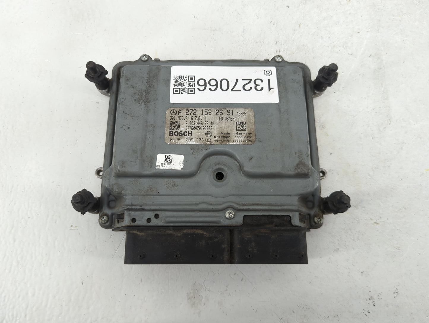 2007 Mercedes-Benz Ml250 PCM Engine Control Computer ECU ECM PCU OEM P/N:A 003 446 70 40 0 261 209 203 Fits Fits 2008 2009 O