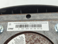 2007 Mercedes-Benz Ml250 Air Bag Driver Left Steering Wheel Mounted P/N:A 164 460 00 98 9116 Fits Fits 2006 2008 2009 OEM Us