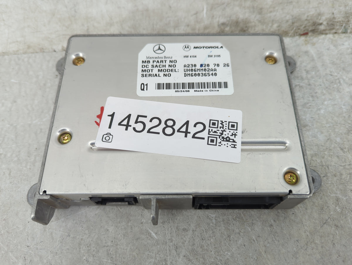 2007 Mercedes-benz Ml350 Body Control Module Bcm - Oemusedautoparts1.com