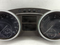 2007 Mercedes-Benz Ml350 Instrument Cluster Speedometer Gauges P/N:A2C53240808 A1645408847 Miles:133K Fits OEM Used Auto Par
