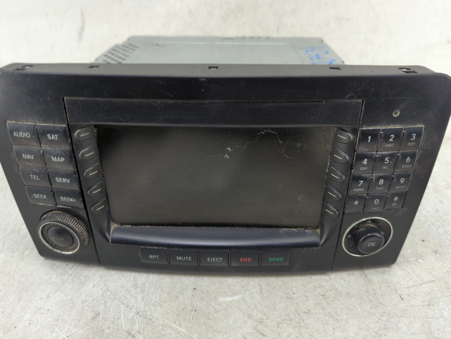 2007 Mercedes-Benz Ml350 Radio AM FM Cd Player Receiver Replacement P/N:A1648201679 RK4620 Fits OEM Used Auto Parts - Oemuse