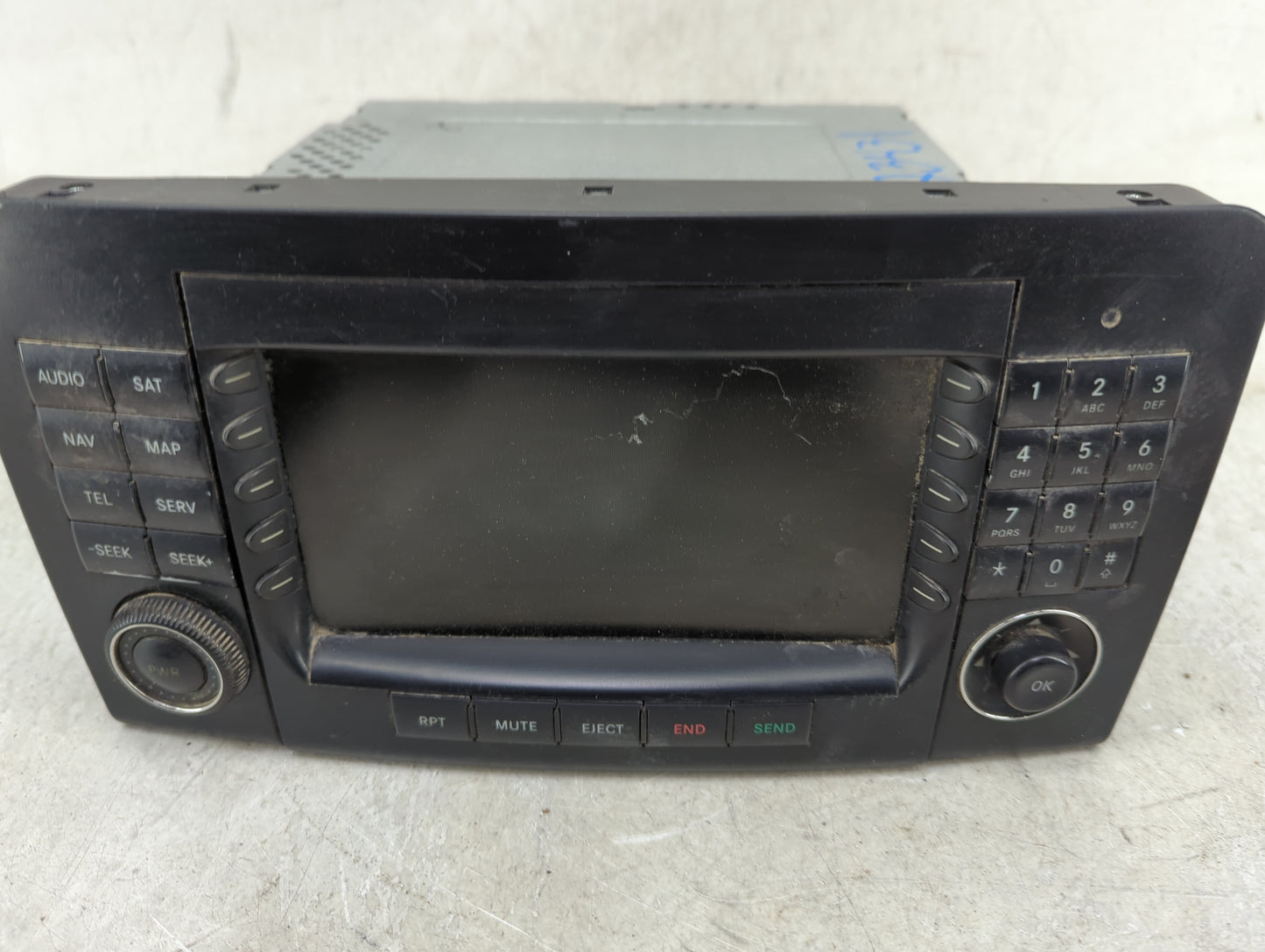 2007 Mercedes-Benz Ml350 Radio AM FM Cd Player Receiver Replacement P/N:A1648201679 RK4620 Fits OEM Used Auto Parts - Oemuse