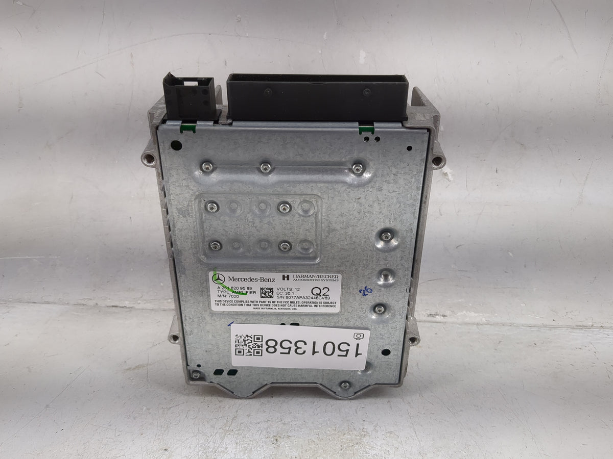 2007 Mercedes-benz Ml350 Radio Speaker Amplifier A2518209589|7020 - Oemusedautoparts1.com