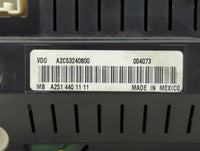 2007 Mercedes-Benz R-Class Instrument Cluster Speedometer Gauges P/N:A2C53240800 A2514401111 Miles:159K Fits Fits 2009 2010 