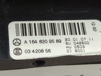 2006-2008 Mercedes-Benz R350 Climate Control Module Temperature AC/Heater Replacement P/N:A 164 820 95 89 Fits Fits 2006 200