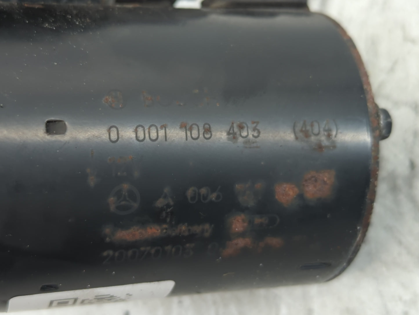 2006-2009 Mercedes-Benz R350 Car Starter Motor Solenoid OEM P/N:0 001 108 403 Fits Fits 2005 2006 2007 2008 2009 OEM Used Au