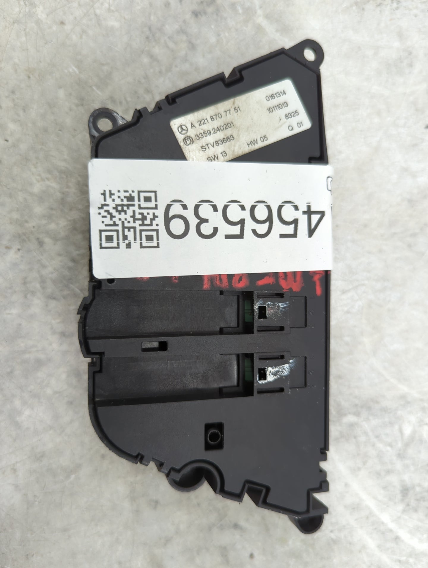 2007 Mercedes-benz S-class Passenger Right Seat Switch 1456539 - Oemusedautoparts1.com