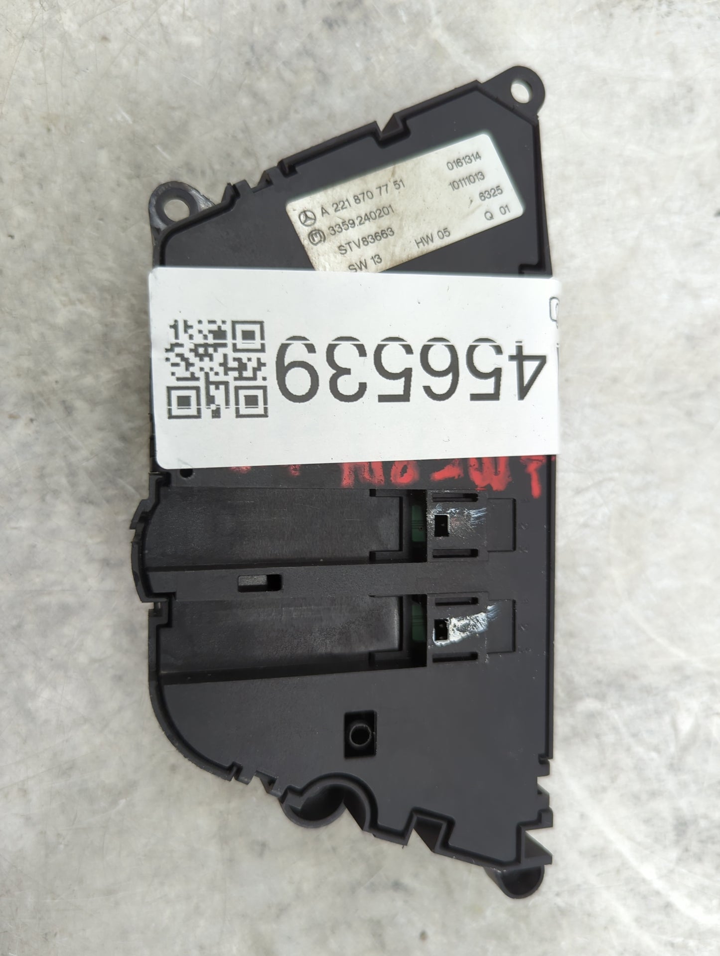 2007 Mercedes-benz S-class Passenger Right Seat Switch 1456539 - Oemusedautoparts1.com