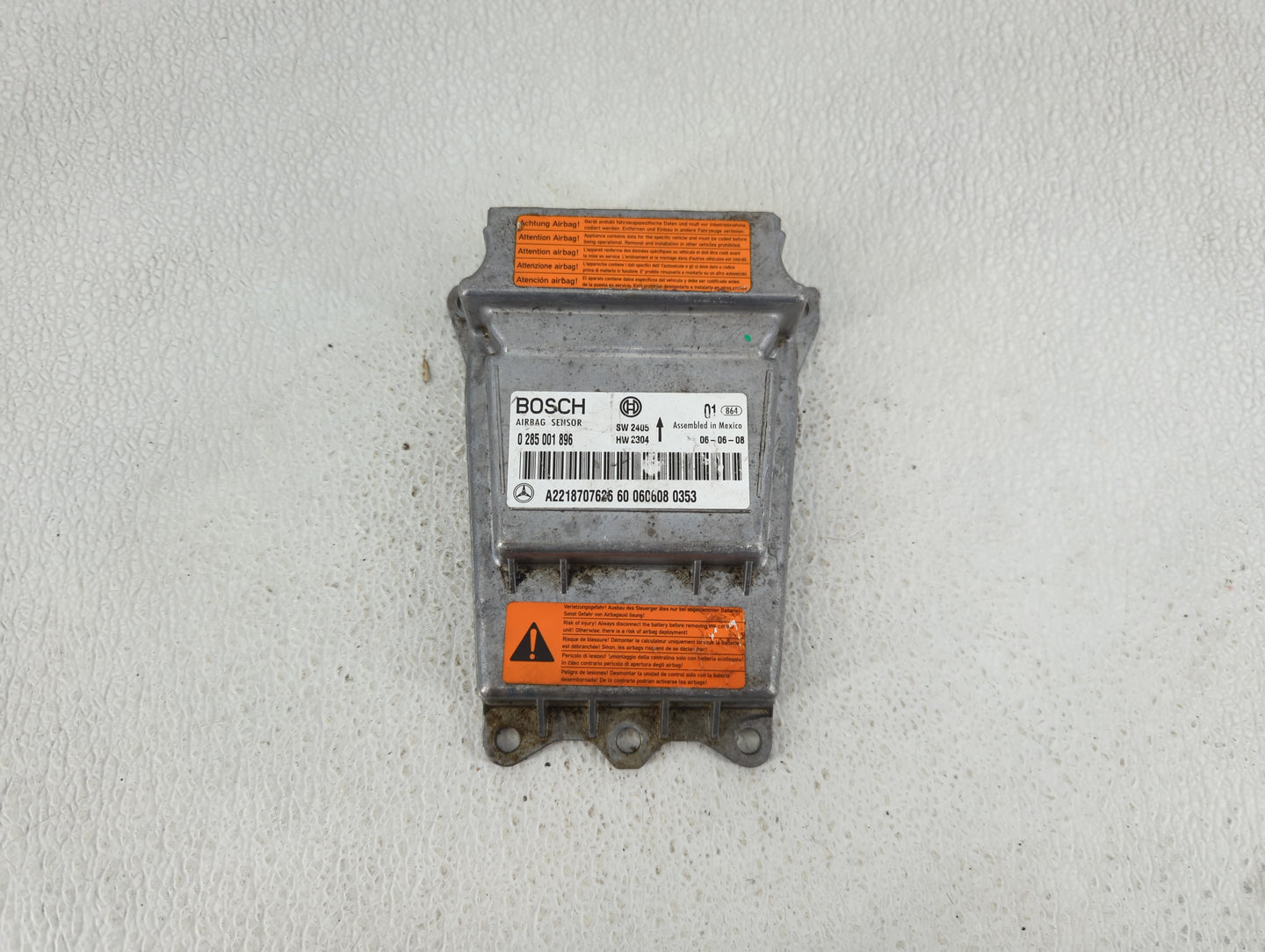 2007-2008 Mercedes-benz S550 Chassis Control Module Ccm Bcm Body Control - Oemusedautoparts1.com