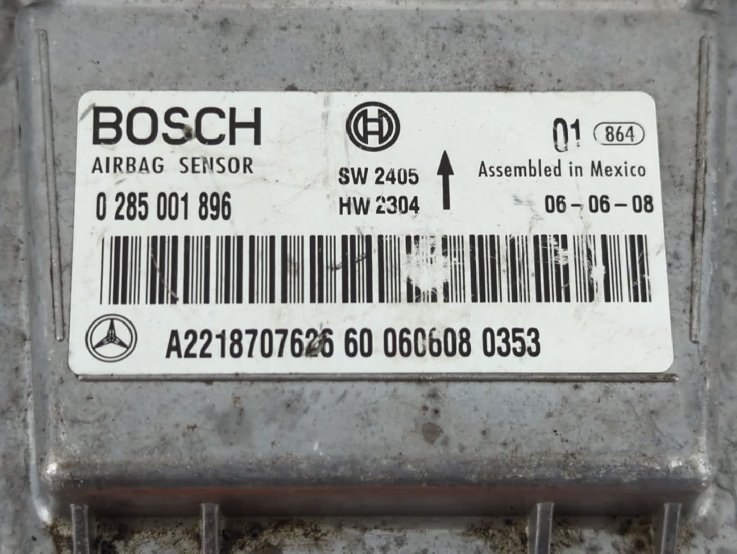 2007-2008 Mercedes-benz S550 Chassis Control Module Ccm Bcm Body Control - Oemusedautoparts1.com