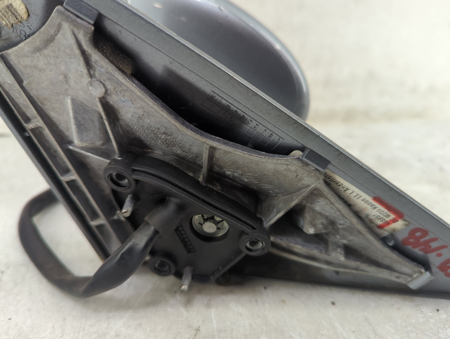 2007-2009 Mercedes-Benz S550 Driver Side View Mirror - Left Door Mirror OEM Used - Oemusedautoparts1.com