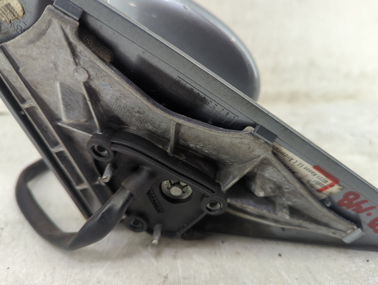 2007-2009 Mercedes-Benz S550 Driver Side View Mirror - Left Door Mirror OEM Used - Oemusedautoparts1.com