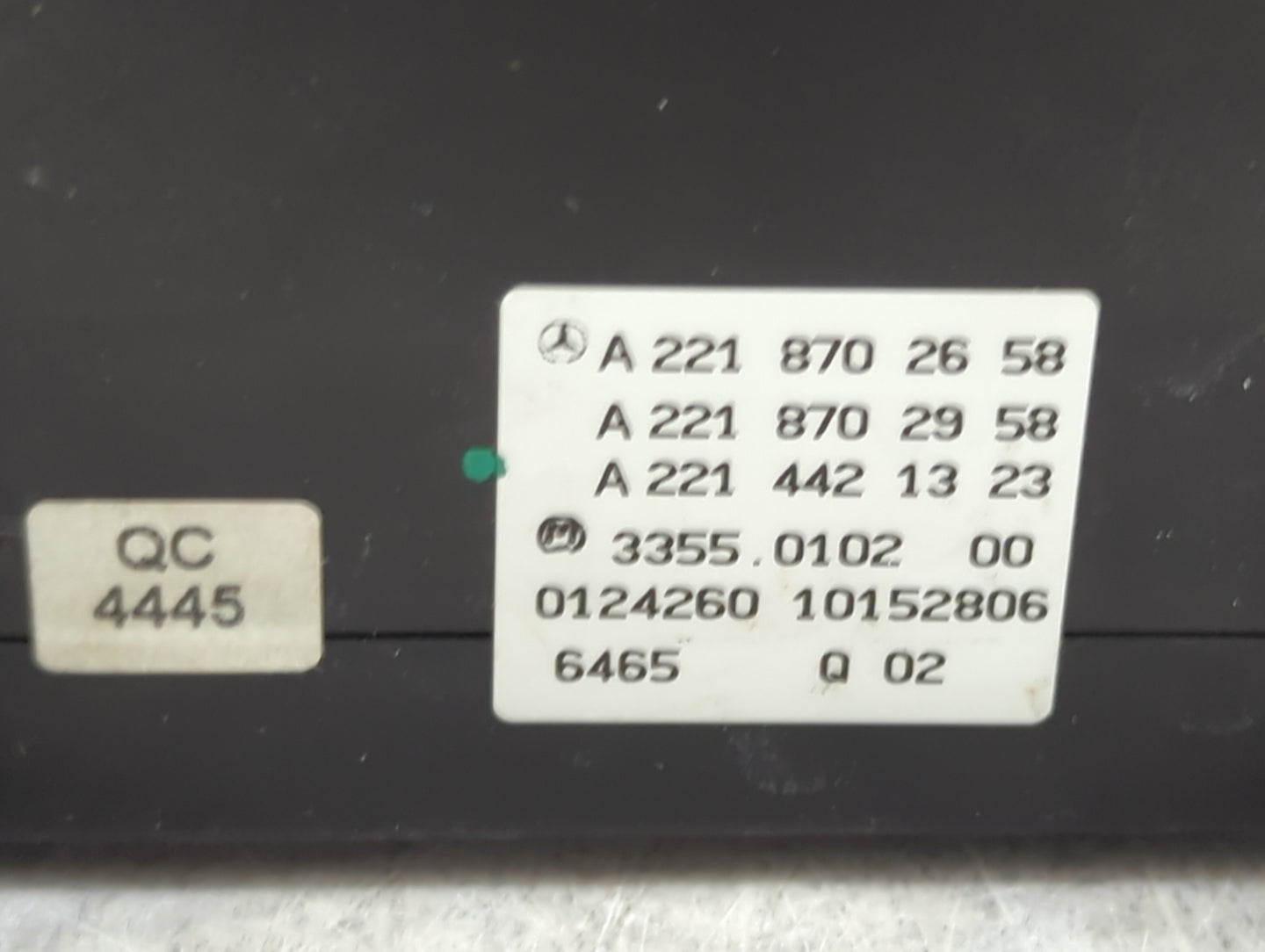2007-2013 Mercedes-Benz S550 Climate Control Module Temperature AC/Heater Replacement P/N:A2218702658 A2218702958 Fits OEM U