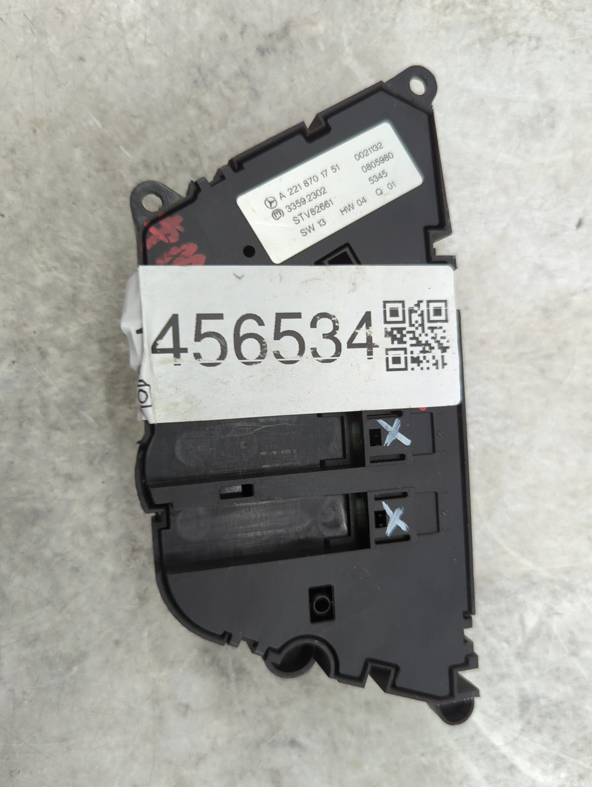 2007 Mercedes-benz S550 Passenger Right Seat Switch - Oemusedautoparts1.com