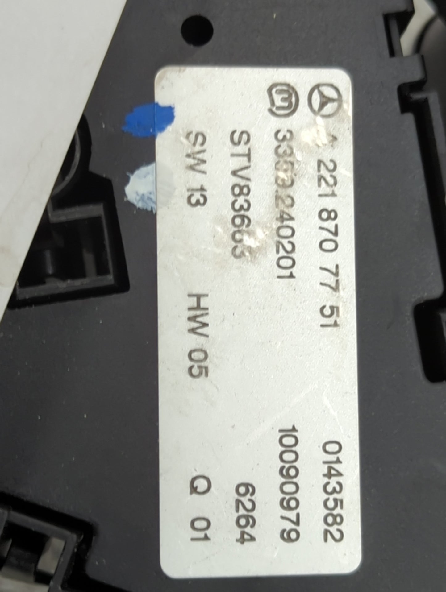 2007 Mercedes-benz S550 Seat Control Module - Oemusedautoparts1.com