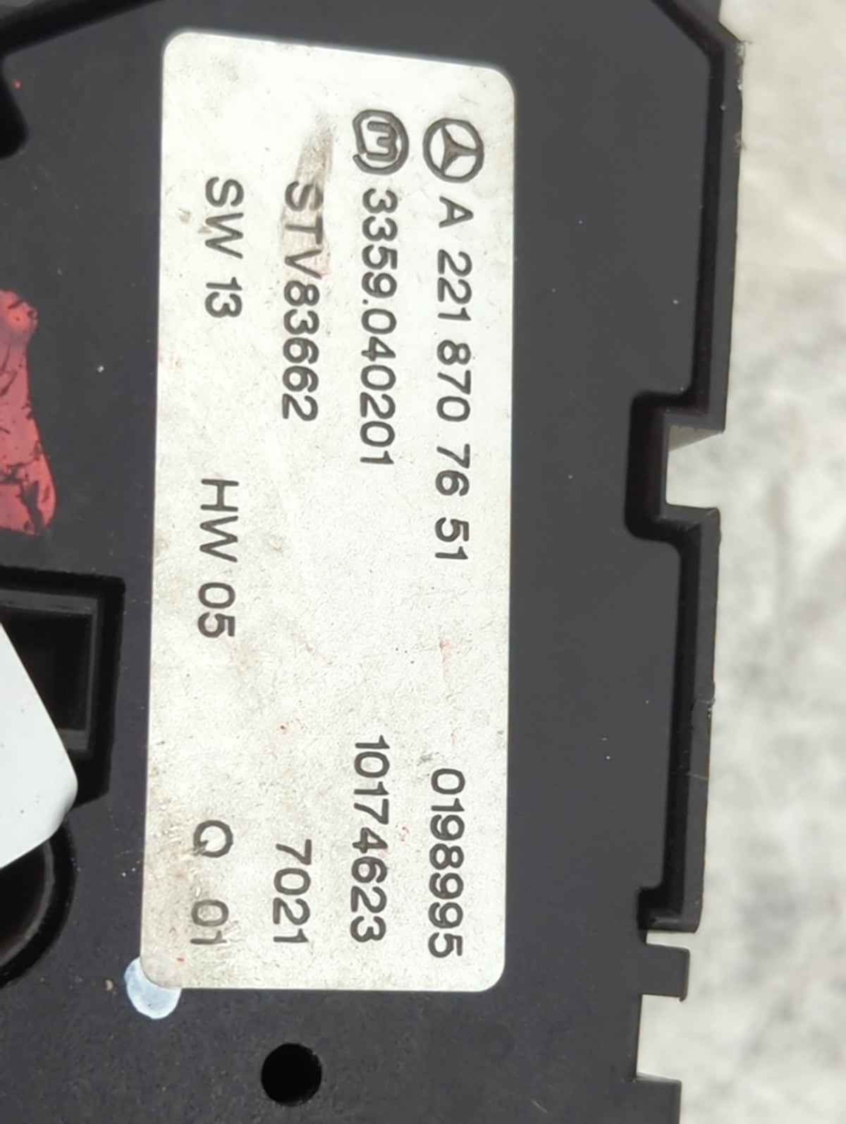 2007 Mercedes-benz S550 Driver Left Seat Switch 1456657 - Oemusedautoparts1.com
