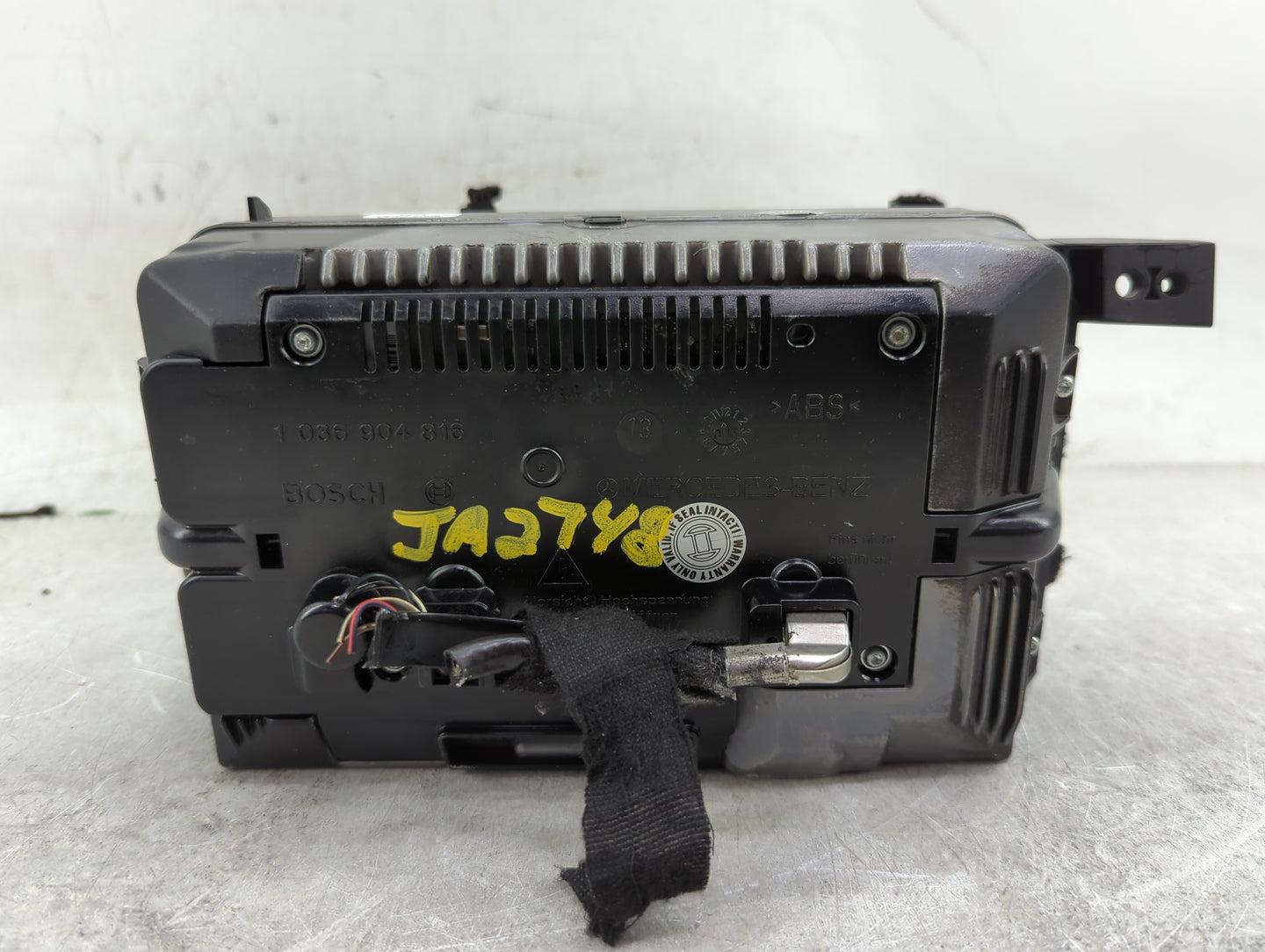 2007-2009 Mercedes-Benz S550 Radio AM FM Cd Player Receiver Replacement P/N:0263659002 1036904816 Fits Fits 2007 2008 2009 2