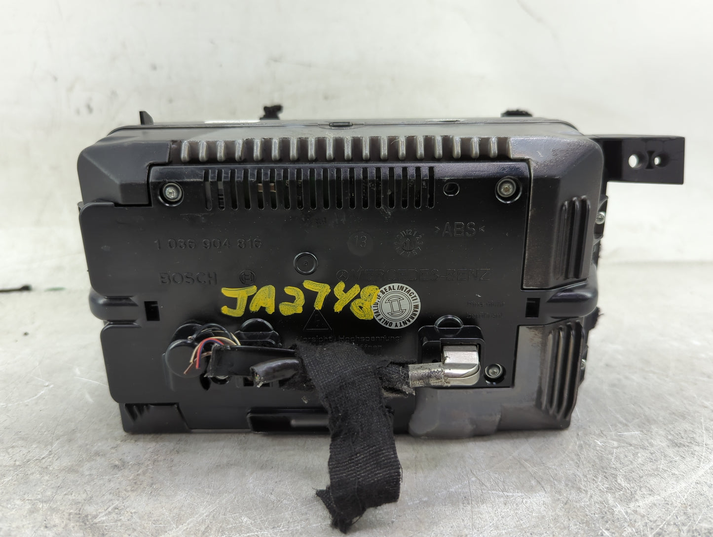 2007-2009 Mercedes-Benz S550 Radio AM FM Cd Player Receiver Replacement P/N:0263659002 1036904816 Fits Fits 2007 2008 2009 2