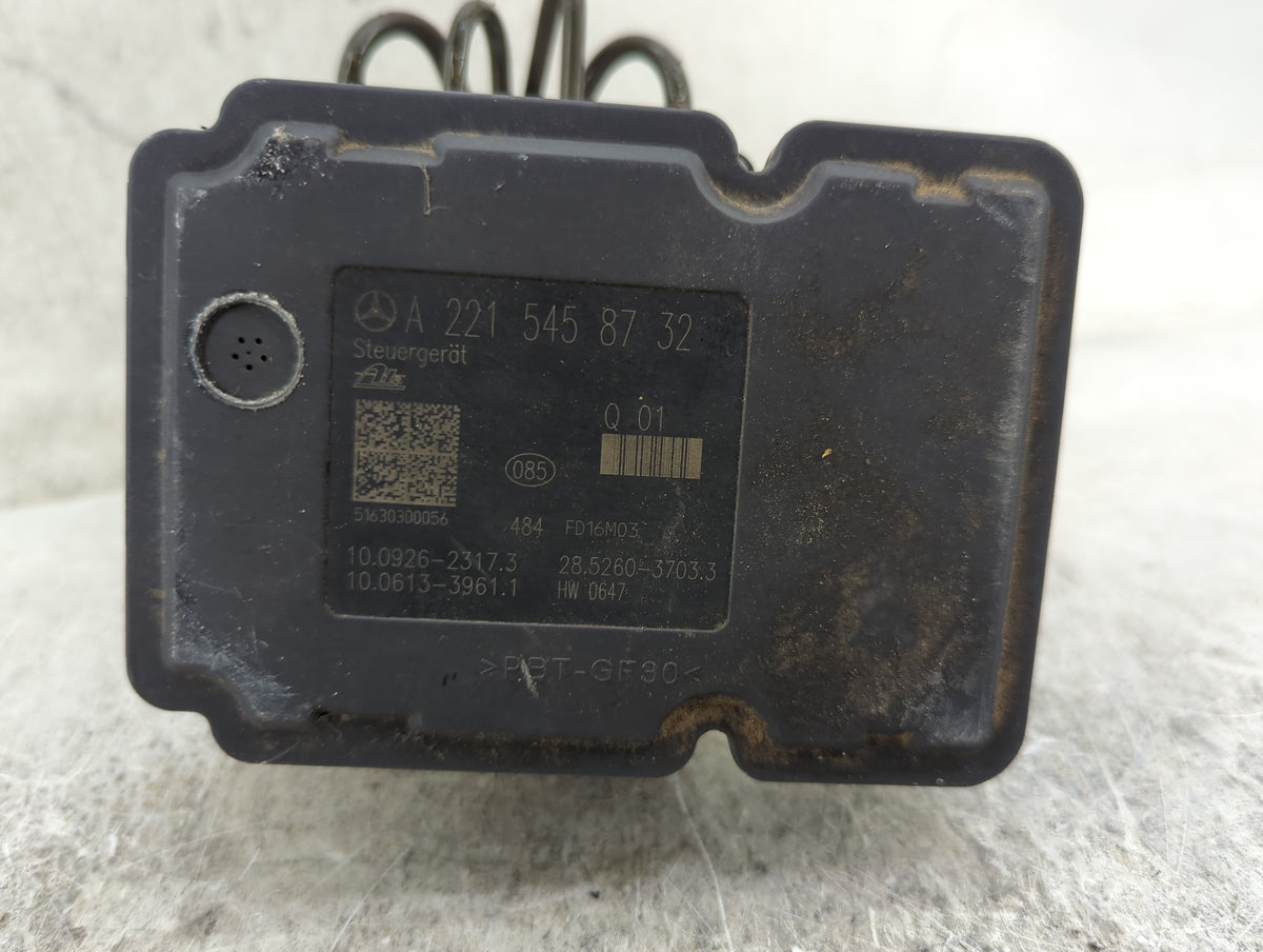2007 Mercedes-Benz S550 ABS Pump Control Module Replacement P/N:A2215458732 10.0926-2317.3, 10.0613-3961.1, 28.5260-3703.3 F