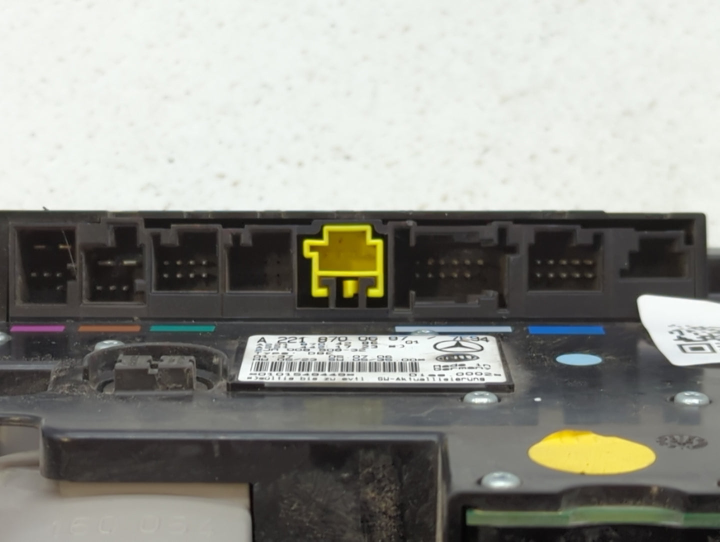 2007 Mercedes-benz S550 Overhead Roof Console - Oemusedautoparts1.com