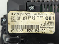 Mercedes-benz S550 Information Display Screen - Oemusedautoparts1.com