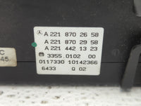 2007-2011 Mercedes-Benz S600 Climate Control Module Temperature AC/Heater Replacement P/N:A 221 870 26 58 A 221 870 98 10 Fi