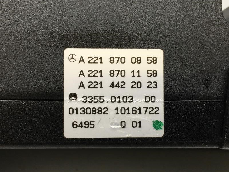 2007 Mercedes Cl600 Climate Control Module Temperature AC/Heater Replacement P/N:A2218700858 Fits OEM Used Auto Parts - Oemu