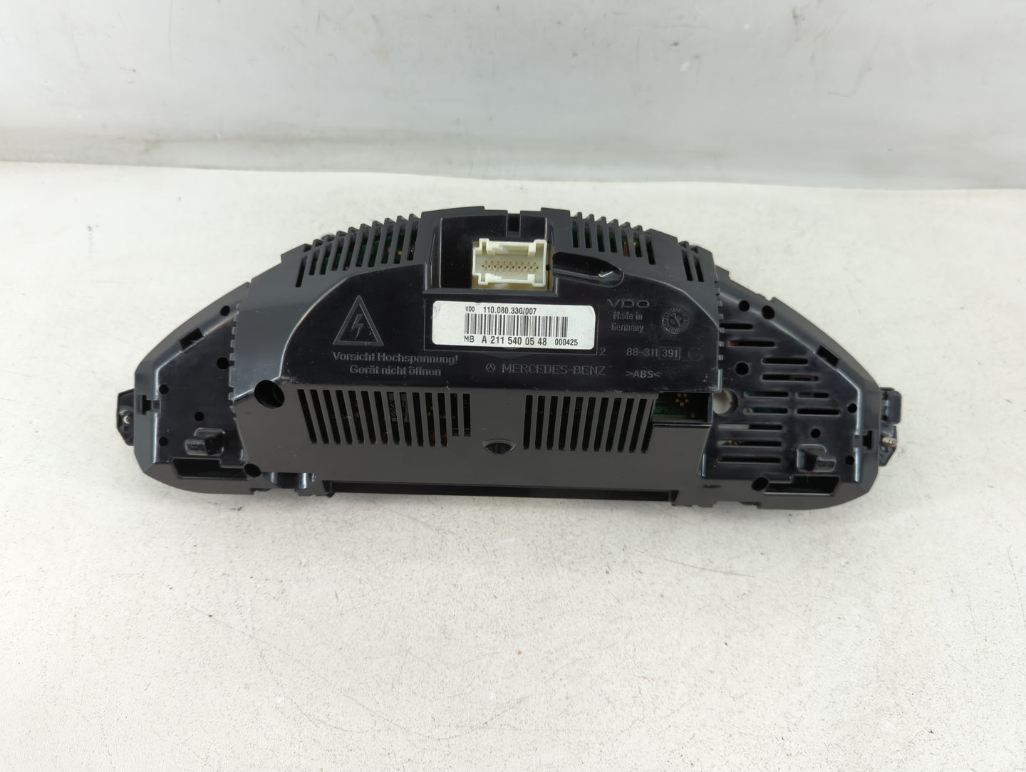 2007 Mercedes Mercedes E-Class Instrument Cluster Speedometer Gauges Fits OEM Used Auto Parts - Oemusedautoparts1.com