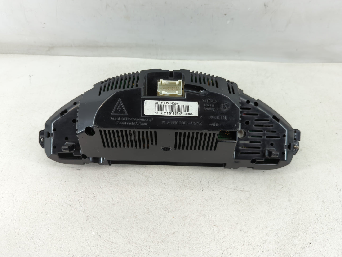 2007 Mercedes Mercedes E-Class Instrument Cluster Speedometer Gauges Fits OEM Used Auto Parts - Oemusedautoparts1.com