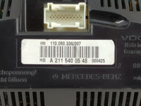 2007 Mercedes Mercedes E-Class Instrument Cluster Speedometer Gauges Fits OEM Used Auto Parts - Oemusedautoparts1.com