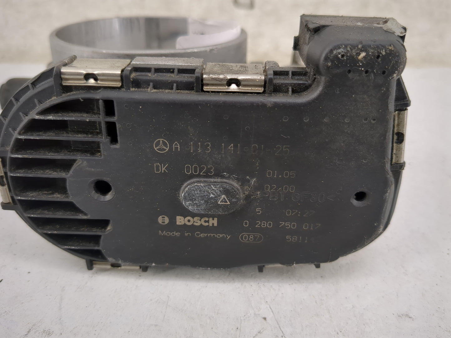 2007 Mercedes Ml350 Throttle Body P/N:A1131410125 0280750017 Fits Fits 2005 2006 2008 2009 2010 2011 2012 2013 2014 OEM Used