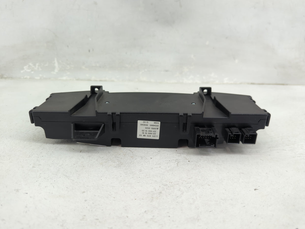 2007 Mercedes S-Class Climate Control Module Temperature AC/Heater Replacement P/N:2218709810 2218201310, 2214421323 Fits OE