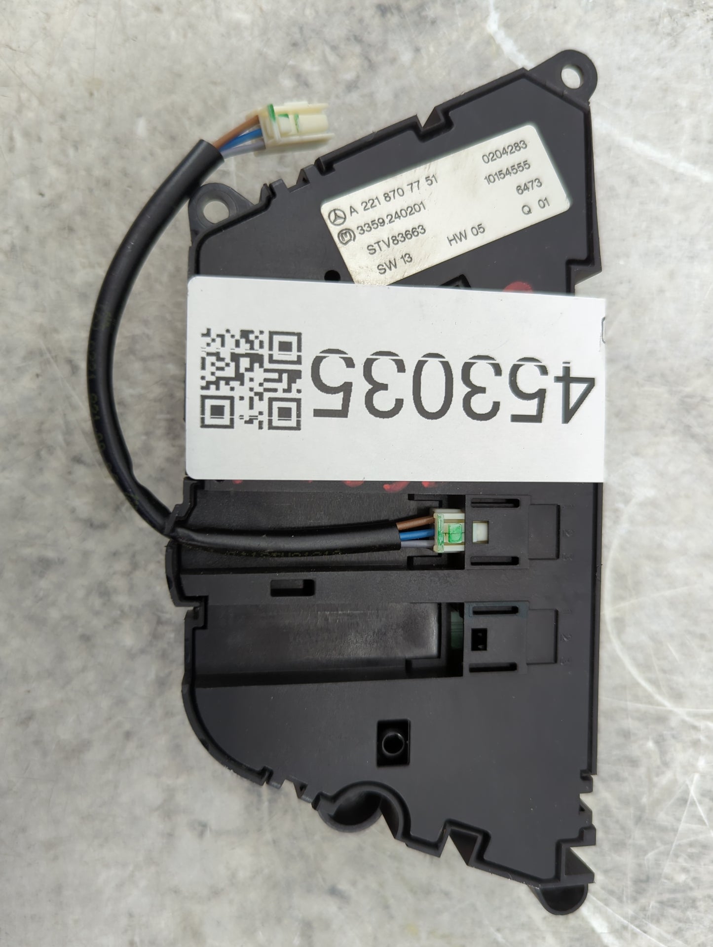 2007 Mercedes S550 Climate Control Module Temperature AC/Heater Replacement P/N:A2218707751 3359.240201, STV83663 Fits OEM U