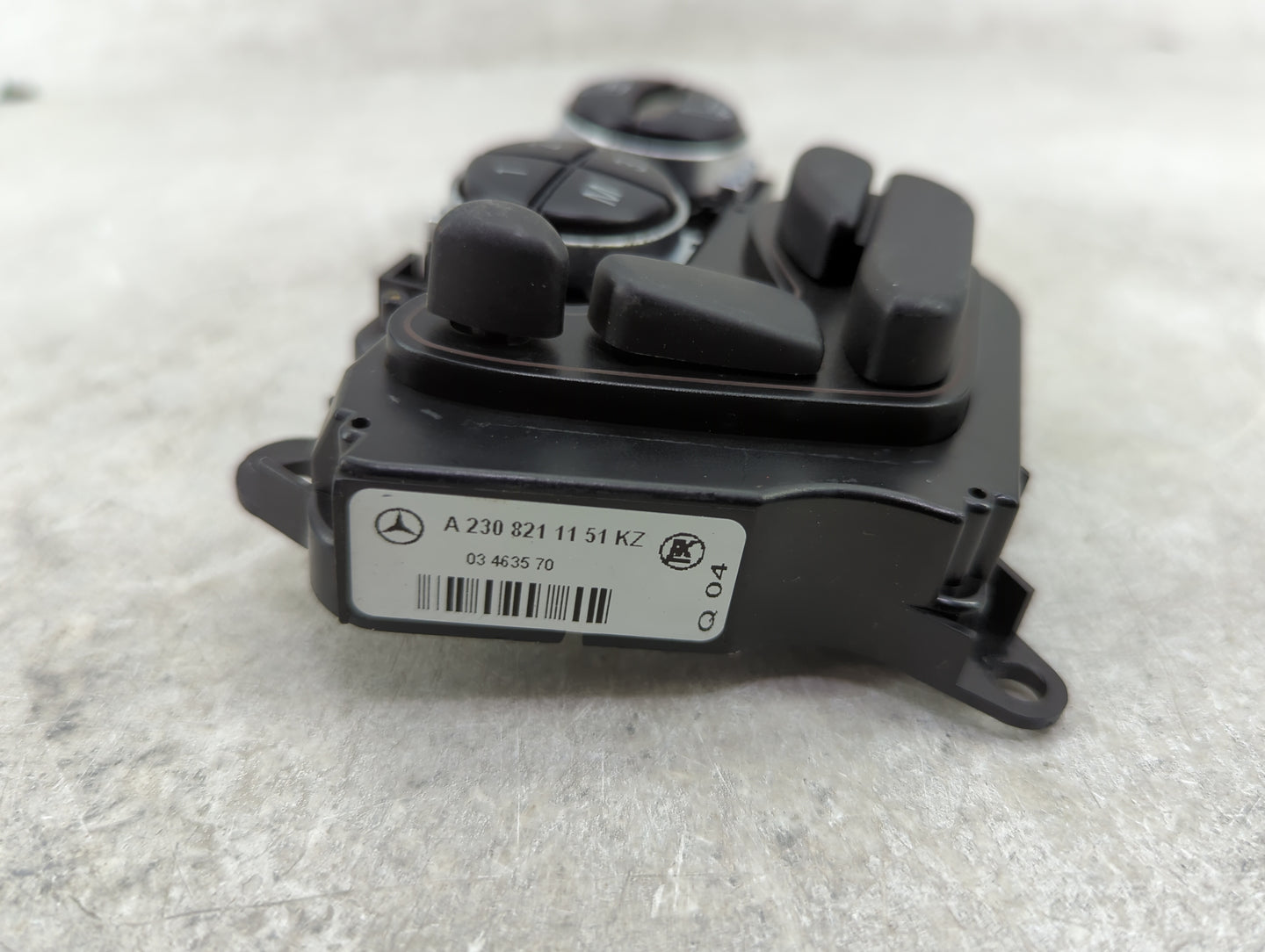 2007 Mercedes Benz Sl550 Driver Left Seat Switch - Oemusedautoparts1.com