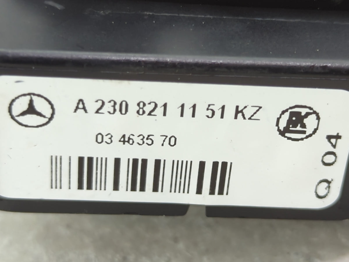 2007 Mercedes Benz Sl550 Driver Left Seat Switch - Oemusedautoparts1.com