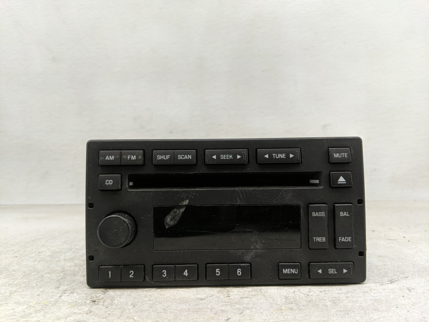 2006-2009 Mercury Grand Marquis Radio AM FM Cd Player Receiver Replacement P/N:6W7T-18C868-AA 8W7T-18C868-AA Fits OEM Used A