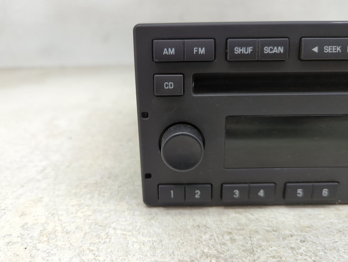 2006-2007 Mercury Grand Marquis Radio AM FM Cd Player Receiver Replacement P/N:6W7T-18C869-AA Fits Fits 2006 2007 OEM Used A