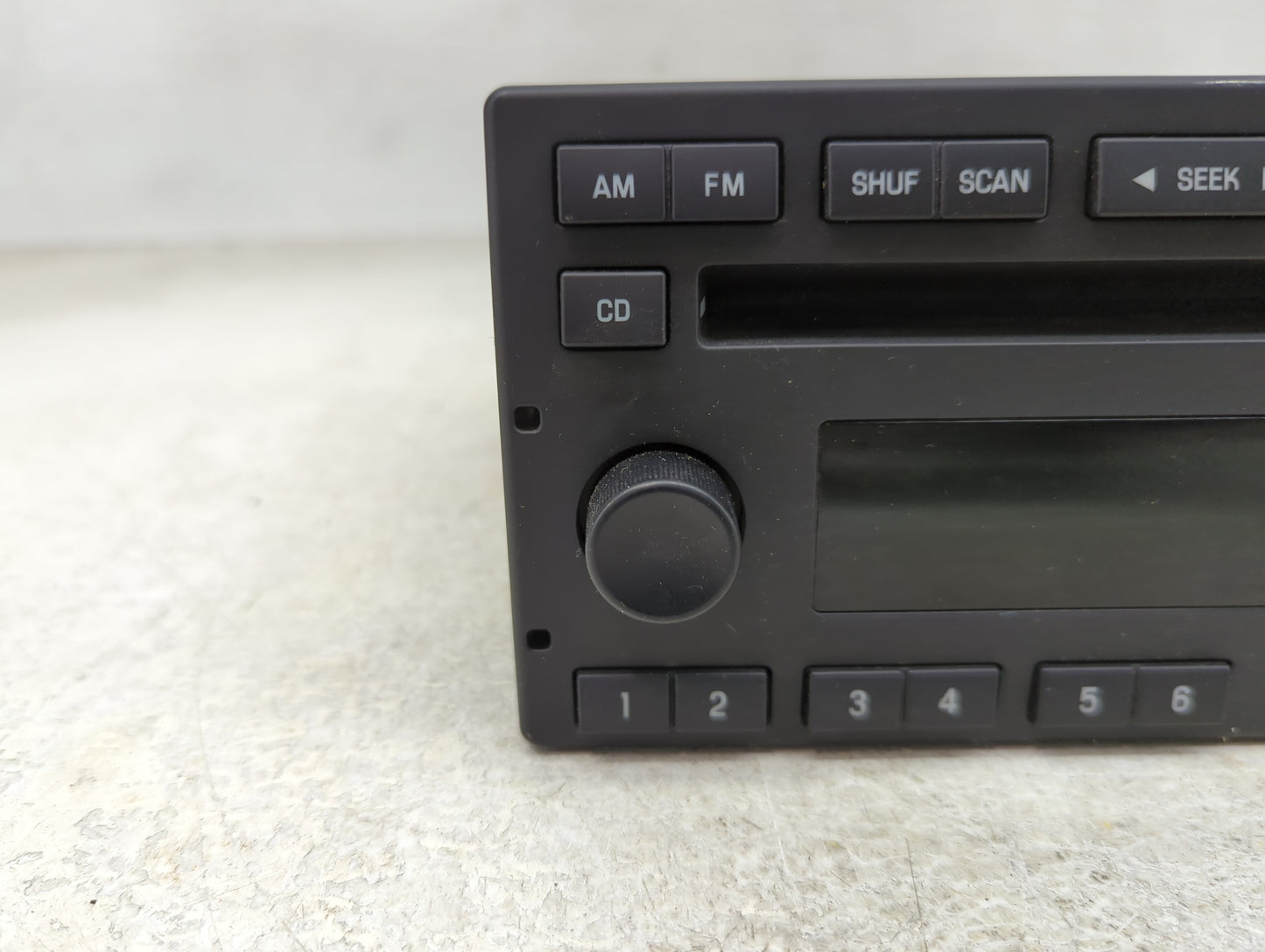 2006-2007 Mercury Grand Marquis Radio AM FM Cd Player Receiver Replacement P/N:6W7T-18C869-AA Fits Fits 2006 2007 OEM Used A