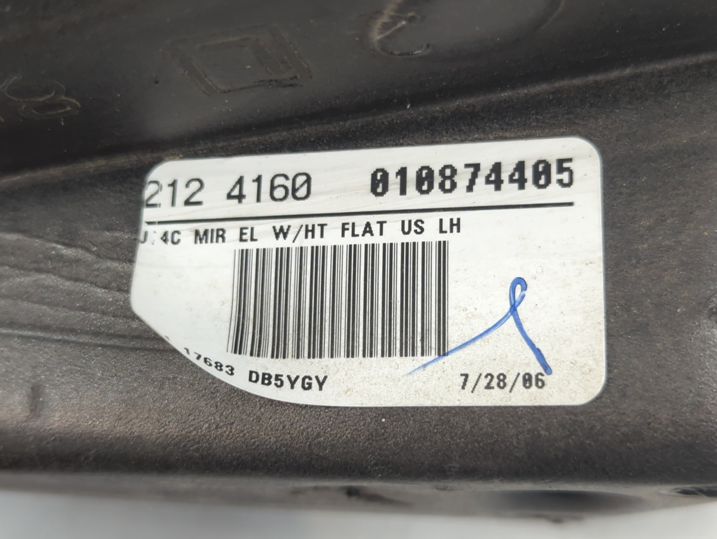 2005-2007 Mercury Mariner Driver Side View Mirror - Left Door Mirror OEM Used - Oemusedautoparts1.com