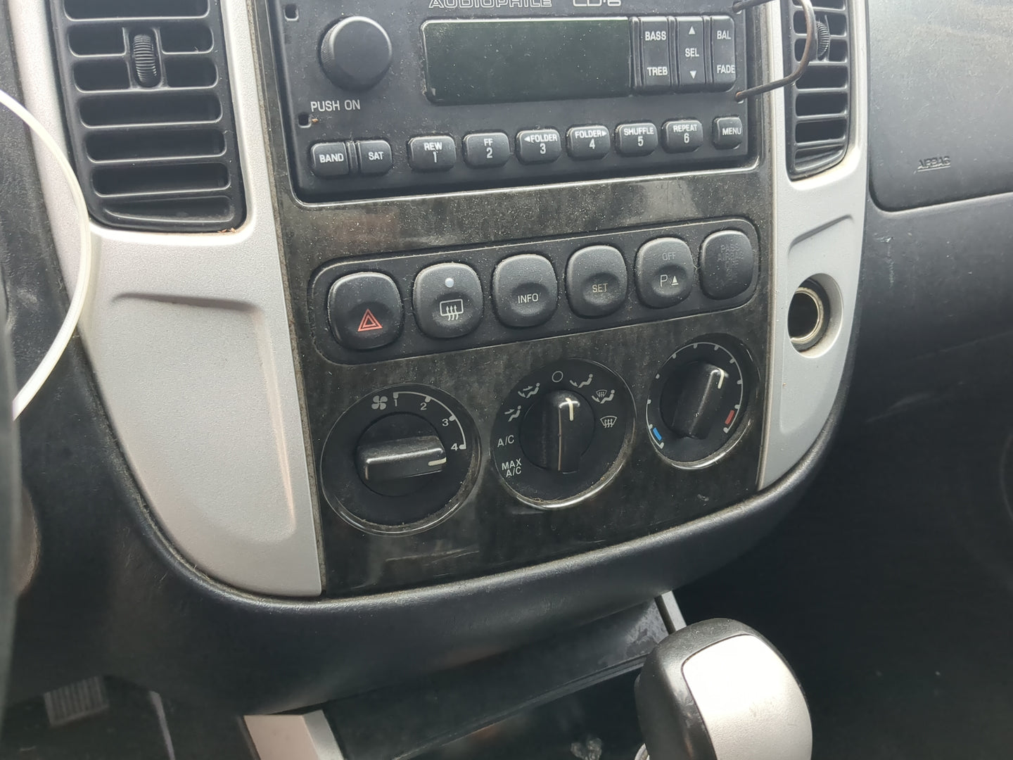 2005-2007 Mercury Mariner Climate Control Module Temperature AC/Heater Replacement Fits Fits 2002 2003 2004 2005 2006 2007 O