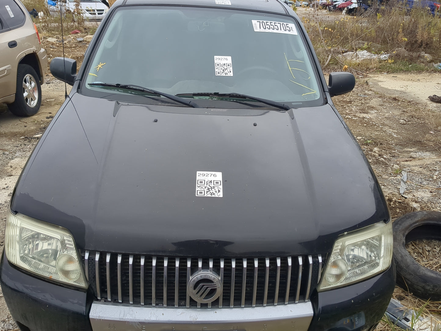 2005-2007 Mercury Mariner Hood Oem - Oemusedautoparts1.com